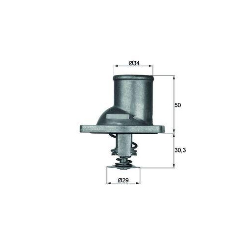 MAHLE termostat,lichid racire BEHR