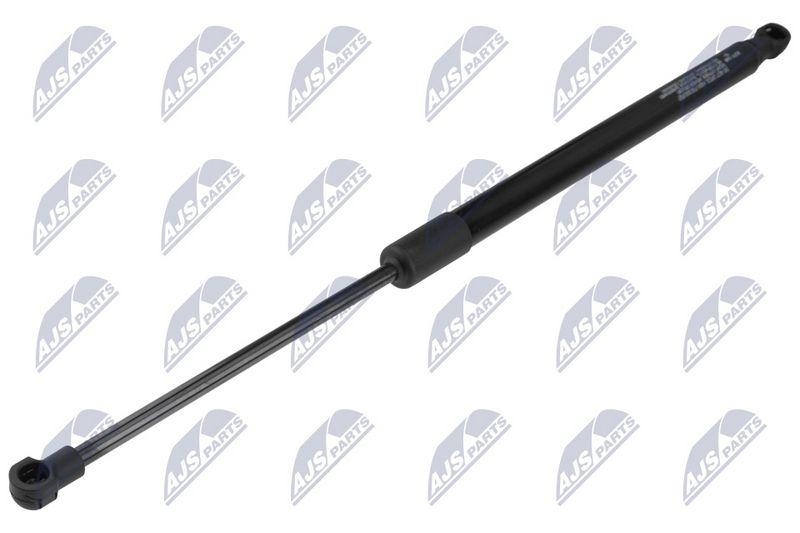 Amortizor capota Fiat 500e 2020-; lungime 458mm, 390N, stanga = dreapta; 521843220; NTY, aftermarket