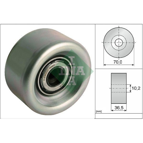 Schaeffler INA Rola ghidare/conducere, curea transmisie
