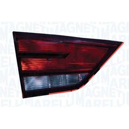 Stop spate lampa Audi A3 (8v), 06.2012-07.2016, Cabrio, Sedan, partea Stanga, interior; tip bec H6W+W16W+W21W; cu locas bec; Omologare: ECE; 8V5945093A, MAGNETI MARELLI (AL - AUTOMOTIVE LIGHTING)