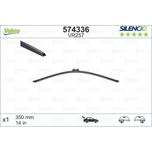 Lamela stergator Valeo 574336, Spate