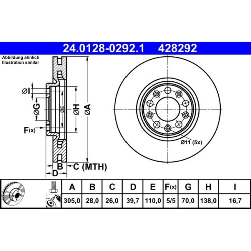 ATE Disc frana