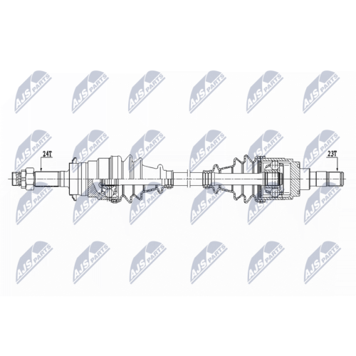 Planetara Daihatsu Terios 1.3 4wd 1998-, Fata, Dreapta, 43410-87405-000