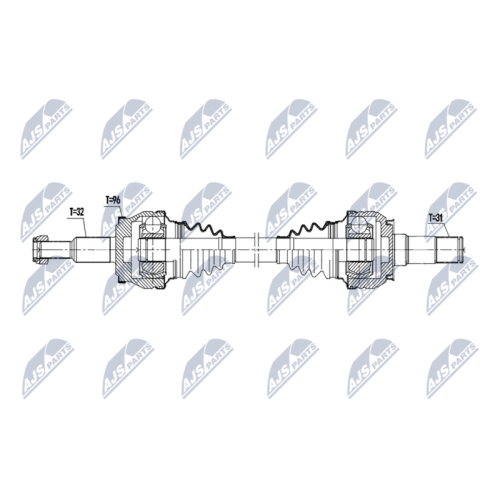 Planetara Dodge Charger 6.4srt8 2011-, Spate, Stanga, CV Automata, 04578763AE