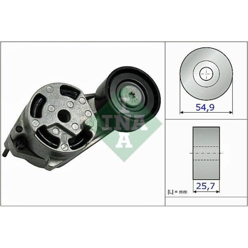 Intinzator curea Bmw 1 (F20), 1 (F21), 3 (F30, 3 Touring (F31), 114 i, 116 i, 118 i, 120 i, 316 i, 320 i, INA