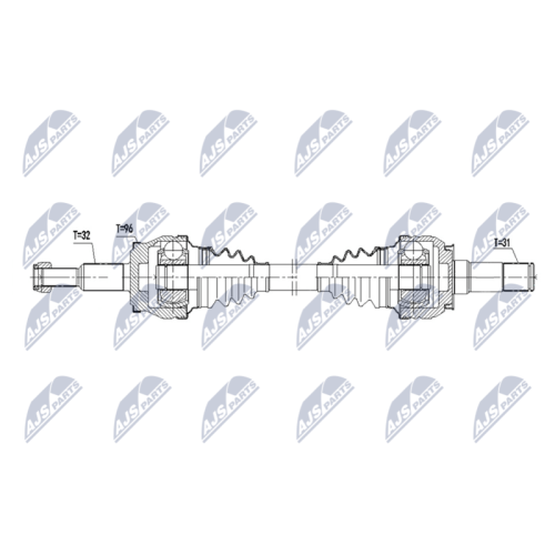 Planetara Dodge Charger 6.4srt8 2011-, Spate, Dreapta, CV Automata, 04578732AE