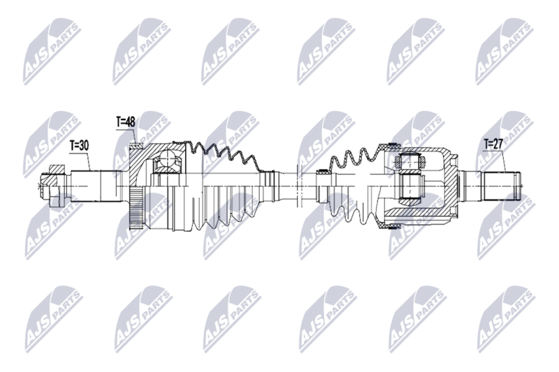 Planetara Hyundai Tucson 2.0 155 CP 2015-2020; Kia Sportage 2.0 155 CP 2015-2022; partea din fata, stanga, cutie viteze automata cu 6 trepte; 49500-D7050; NTY, aftermarket