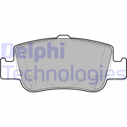 DELPHI set placute frana,frana disc