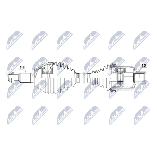 Planetara Dodge Ram 1500 3.6, 5.7, 3.0crdi 4wd 2012-2018, Fata, Stanga, Dreapta, 68028398AA