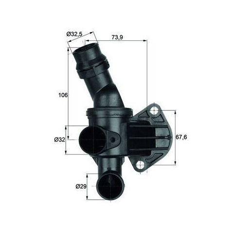 MAHLE termostat,lichid racire BEHR