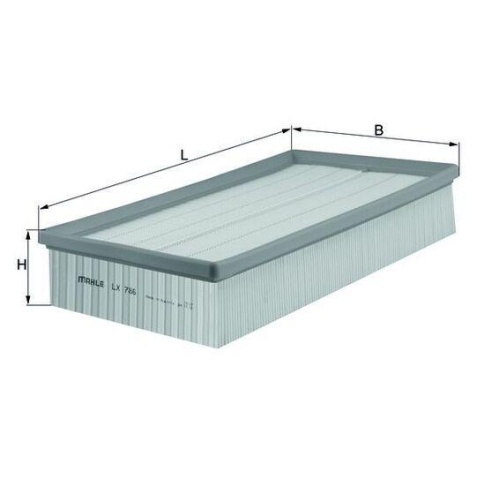 MAHLE Filtru aer