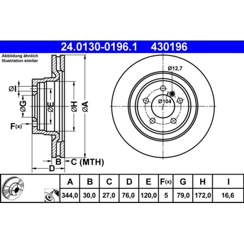 ATE Disc frana