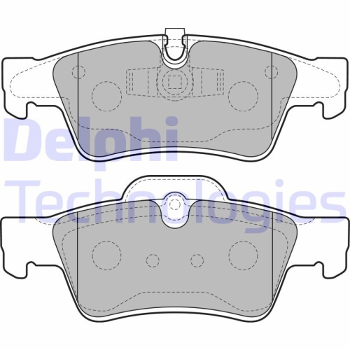 DELPHI set placute frana,frana disc