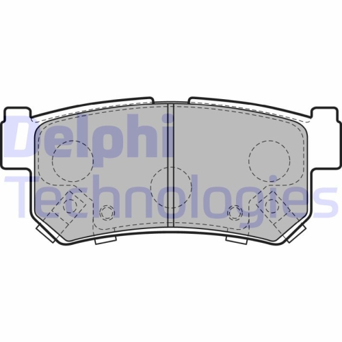 DELPHI set placute frana,frana disc