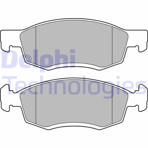 DELPHI set placute frana punte fata DACIA Logan 2004-2012, Sandero