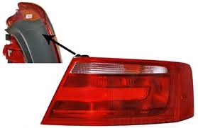 Stop spate lampa Audi A5/S5 (B8), 10.2011- Sportback, omologare ECE, spate,cu suport bec, exterior, 8T8945096E, Dreapta