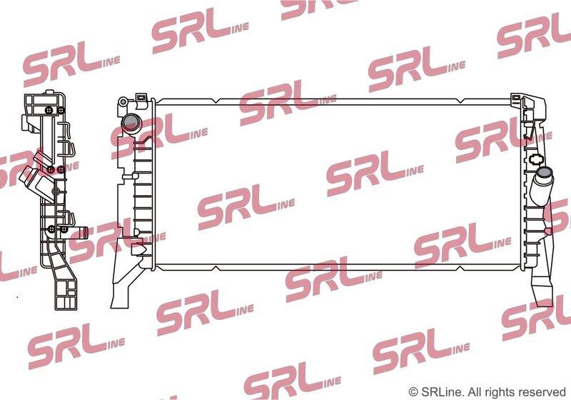 Radiator BMW Seria 1 (F40) 19-, 2 Active/Gran Tourer (F45/46) 14-, 2 Gran Coupe (F44) 20-, X1 F48 15-, X2 F39 18-; Mini Clubman 14-, Countryman 17-, motor: 1.5 D, 2.0 d, 680x298x26, brazat, 17118586324; 8586324