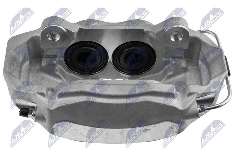 Etrier frana Audi A4 B9 2015-, Allroad B9 2016-, A5 2016-, Q5 2016-, A6 C8 2018-, Allroad C8 2018-, A7 Sportback 2017-; partea din fata, dreapta, pentru disc 318mm; 8W0615108; NTY, aftermarket