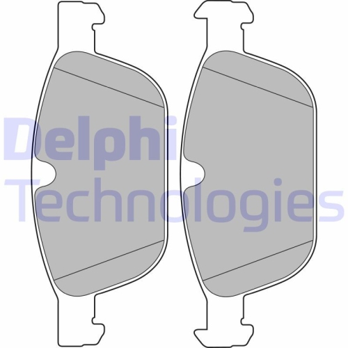 DELPHI set placute frana,frana disc