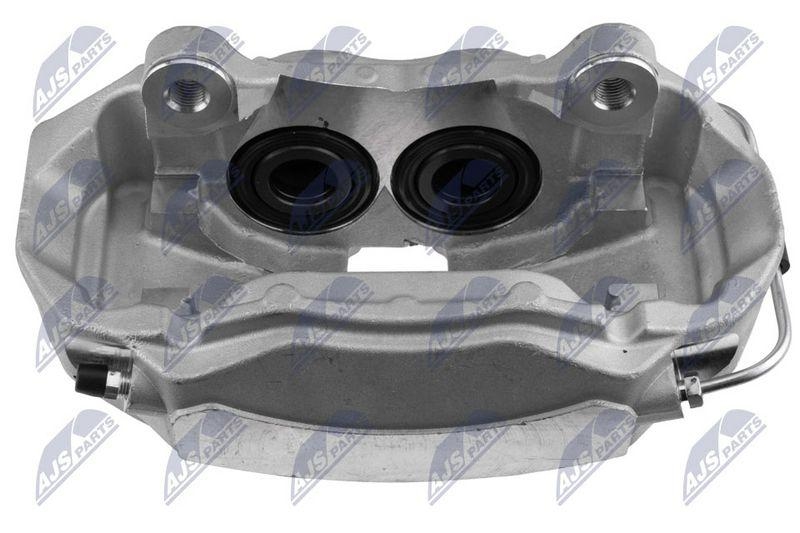 Etrier frana Audi A4 B9 2015-, Allroad B9 2016-, A5 2016-, Q5 2016-, A6 C8 2018-, Allroad C8 2018-, A7 Sportback 2017-; partea din fata, dreapta, pentru disc 338mm; 8W0615108A; NTY, aftermarket