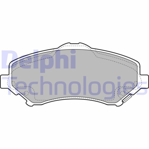 DELPHI set placute frana,frana disc