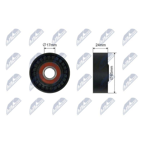 Rola ghidare curea transmisie Audi A1, A3, Vw Golf 6, 7, Skoda Octavia 1.0-1.4tfsi, 500358