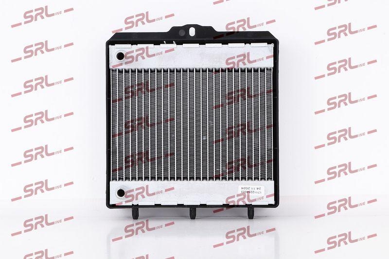 Radiator Bmw 2 F22/F23 14-, 3 F30/31 11-, 4 F32/33 13-, motor: 3.0 R6 T, intrare/iesire conectare rapida; cu plastic protective cover, 248x168x40, SRLine, Aluminiu/ Plastic brazat, 17112284603; 17112284604