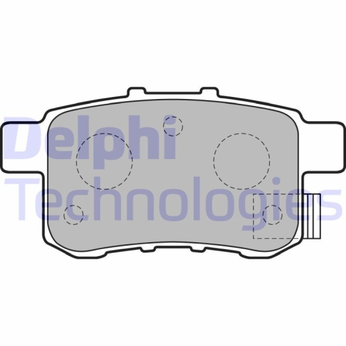 DELPHI set placute frana,frana disc