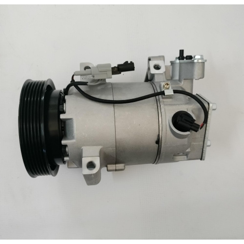 Compresor aer conditionat Renault Captur, 2013-2020, motor 1.5 dci, 66kw/81kw, Clio 4, 2012-2019, 1.5 dci, 55kw/66kw/81kw, diesel, rola curea 125 mm, 6 caneluri, tip Valeo: VCS-14EC ; FULIA LOVITA ,DEZECHILIBRATA -NECESITA SCHIMBATA