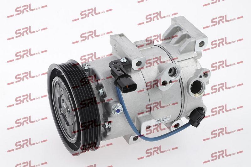 Compresor AC nou Hyundai Elantra 11-, I30 12-16; Kia Cee'd 12-, Forte 12-, Soul 14-, motor: 1.6, tip Halla: VS14E, Diam. fulie (mm) 124, SRLine, 97701-A5501; 97701-A5502