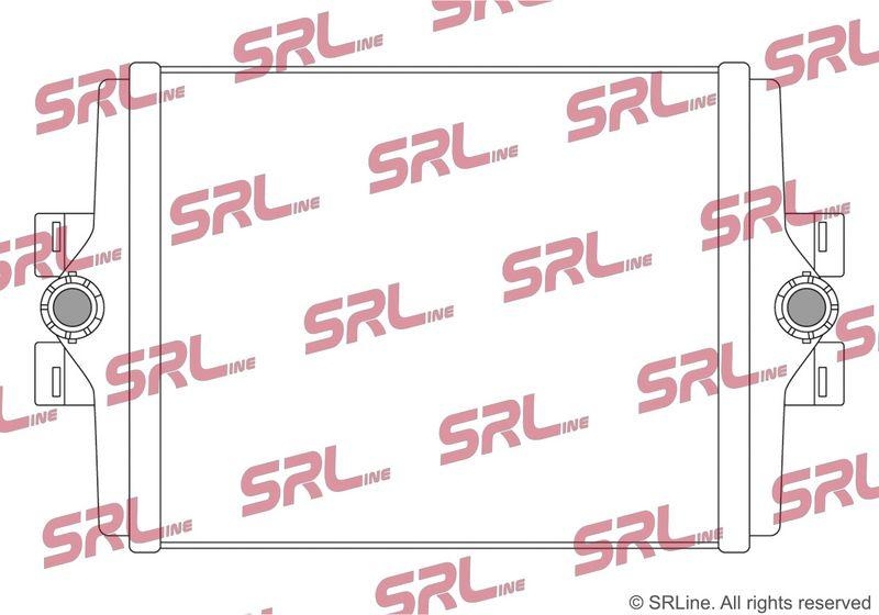 Radiator Bmw Seria 1 F20/21 11-19, 2 F22/F23 14-, 3 F30/31 11-, 4 F32/33 13-, motor: 1.5 T, 2.0 T, 3.0 R6 T, radiator auxiliar; intrare/iesire conectare rapida, 187x160x26, SRLine, Aluminiu/ Plastic brazat, 17117628057; 7628057