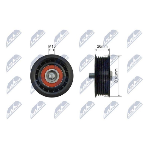 Rola ghidare curea transmisie Audi A3, Tt, Vw Passat, Skoda Superb 3.2-3.6 Fsi, 500010