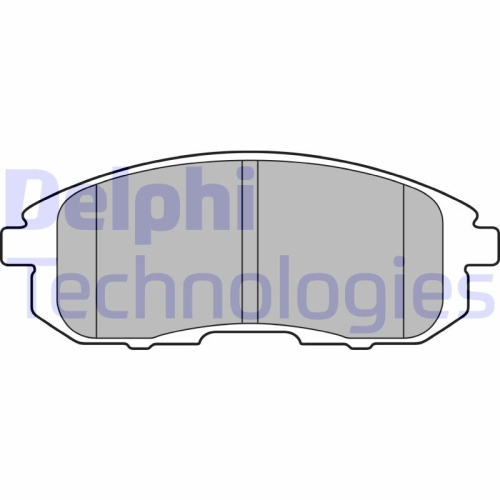 DELPHI set placute frana,frana disc
