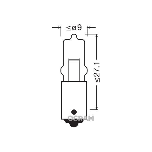 OSRAM Bec, lumina citire ORIGINAL