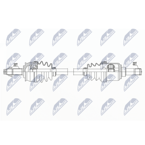 Planetara Fiat Panda 0.9, 1.2 2012-, Lancia Ypsilon 1.2 2011-, Stanga, NPW-FT-2006 0