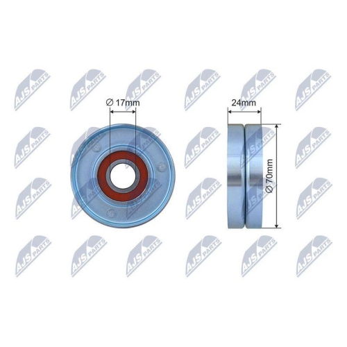 Rola ghidare curea transmisie Audi A4, A6, A8 3.0 (Bbj) 2003-2006 , 500170