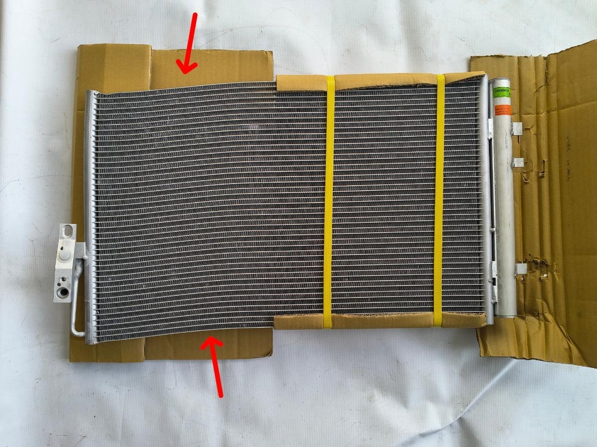 Condensator climatizare BMW X3 (F25); 09.2010-2017, X4 (F26), 2014-2018; motor 2.0 d, 3.0 d diesel, 2.0 T, 3.0 R6 T benzina, full aluminiu brazat, 620(570)x378x16 mm, cu uscator si filtru integrat, SRLINE Polonia -INDOIT, ESTE FUNCTIONAL