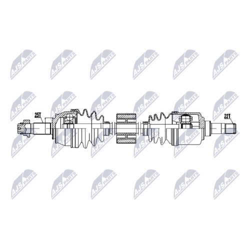 Planetara Fiat Panda 1.4, 1.3d Multijet 2006-, Dreapta, CV Manuala, 46308261