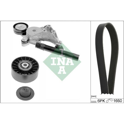 Schaeffler INA Set curea transmisie cu caneluri