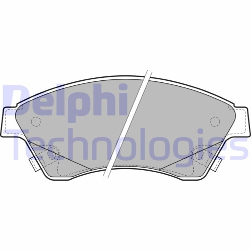DELPHI set placute frana,frana disc