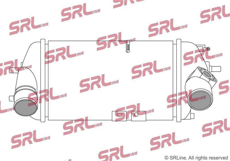 Intercooler Hyundai I20 14-; Kia Rio 16-, Stonic 17-, motor: 1.0 T-GDI, 270x161x90, SRLine, miez si rezervor din aluminiu brazat, 2827004600; 2827104600