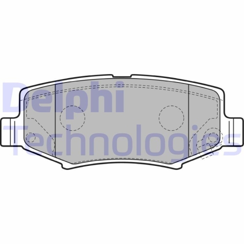 DELPHI set placute frana,frana disc