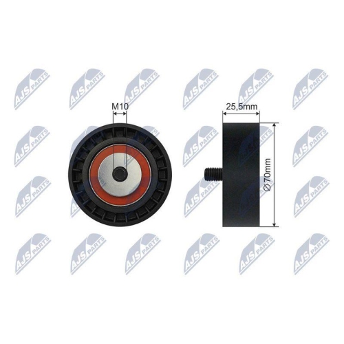 Rola ghidare curea transmisie Bmw Seria 3 (E36, E46), 5 (E34, E39) 1990-2005, 294-25