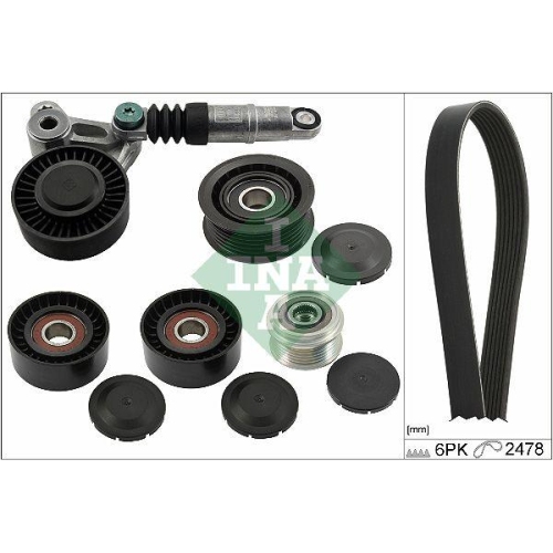 Schaeffler INA Set curea transmisie cu caneluri