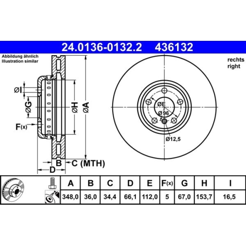 ATE Disc frana