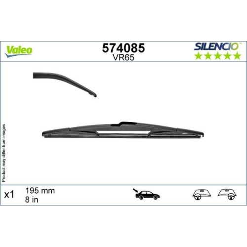 VALEO lamela stergator SILENCIO REAR
