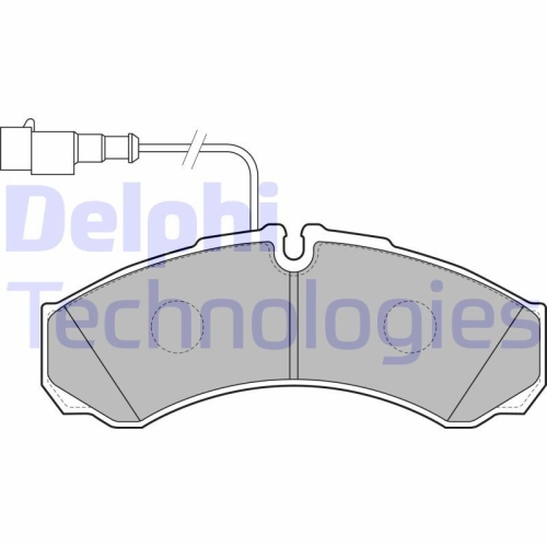 DELPHI set placute frana,frana disc