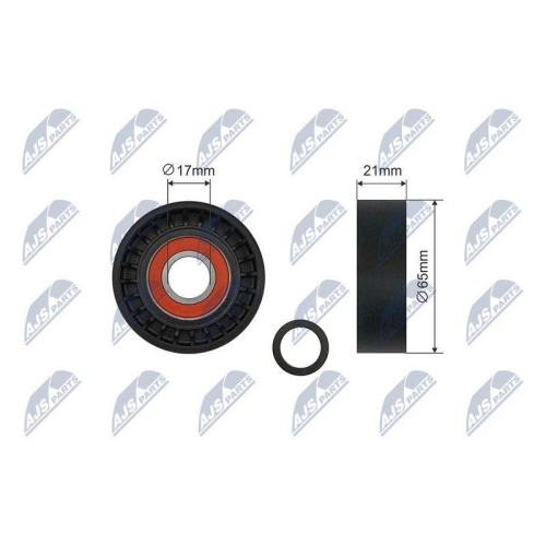 Rola ghidare curea transmisie Bmw 3, 5, 7 X3, X5 (E46, E60, E65, E83, E53) 3.0d, 468-40