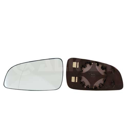 Geam oglinda, sticla oglinda Opel Astra H (L48), Alkar 6401438, parte montare : Stanga
