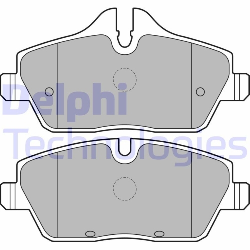 DELPHI set placute frana,frana disc
